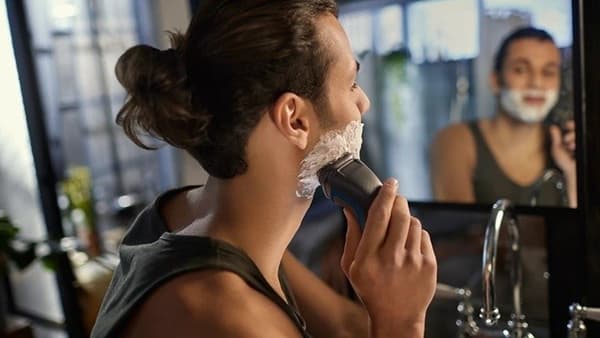 Philips S1151/00 rakapparat för män Roterande rakapparat Trimmer Svart, Blå
