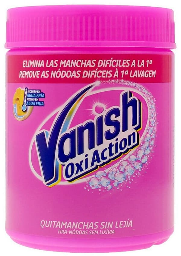 Stain Remover Vanish Oxi Action 4X Pink Textile (450 g)