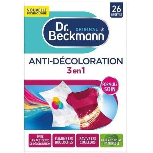 Avfärgningsservetter 3-i-1 x26 - DR BECKMANN