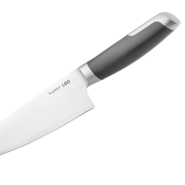 BergHOFF Kokkekniv 20 cm - Graphite-serien med buet spids og bredt blad til hakning og let klvning