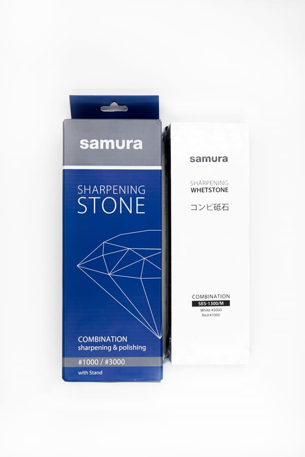 Samura Dual Grit Slibe- og Polersten #1000/#3000 - Premium Japansk Stål Køkkenkniv Plejeværktøj