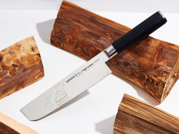 Samura MO-V 6.6" Nakiri Kniv - Autentisk Japansk Stål Kokkekniv til Præcis Grøntsagsskæring