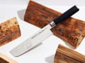 Miniatyrbillede 4 af 5: Samura MO-V 6.6" Nakiri Kniv - Autentisk Japansk Stål Kokkekniv til Præcis Grøntsagsskæring