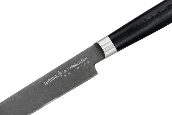 Samura MO-V 9" Stonewash Japansk Stål Skæremaskine - Præcisions Køkkenkniv til Kulinarisk Ekspertise