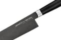Miniatyrbillede 4 af 5: Samura MO-V Stonewash 9.4" Grand Chef's Knife - Præcisions japansk stål køkkenkniv til kulinarisk ekspertise