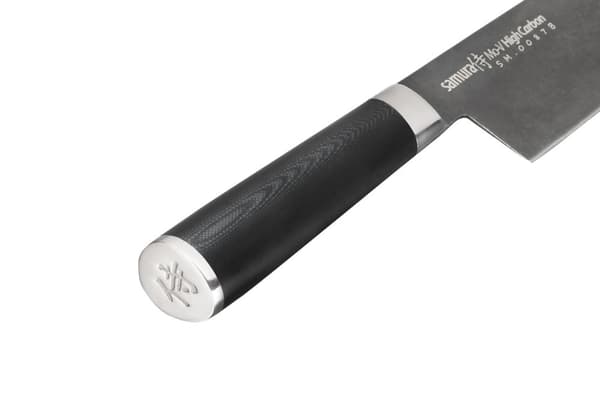 Samura MO-V Stonewash 9.4" Grand Chef's Knife - Præcisions japansk stål køkkenkniv til kulinarisk ekspertise