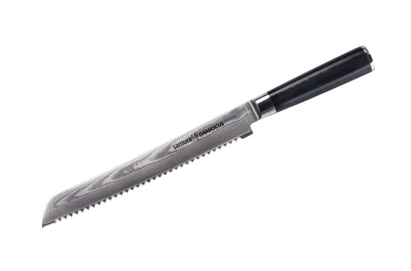 Samura DAMASCUS 9" Japansk Stål Brødkniv - Premium Køkkenværktøj til Ubesværet Skæring og Præcisionsskæring