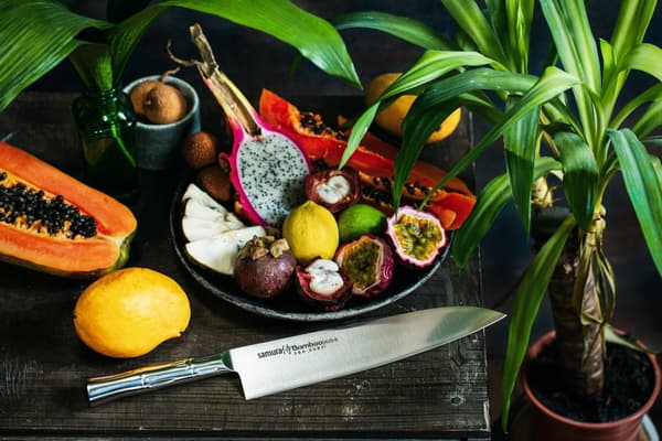 Samura BAMBOO Grand Chef's Knife, 9.4" (240 mm) - Premium japansk stål køkkenkniv til professionelle og hjemmekokke