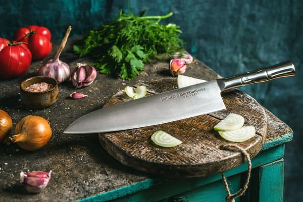 Samura BAMBOO Grand Chef's Knife, 9.4" (240 mm) - Premium japansk stål køkkenkniv til professionelle og hjemmekokke
