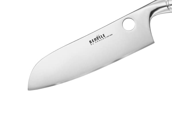 Samura REPTILE 6,7-tommer Santoku-kniv - Premium japansk stål køkkenværktøj til præcis hakning og skæring i moderne køkkener