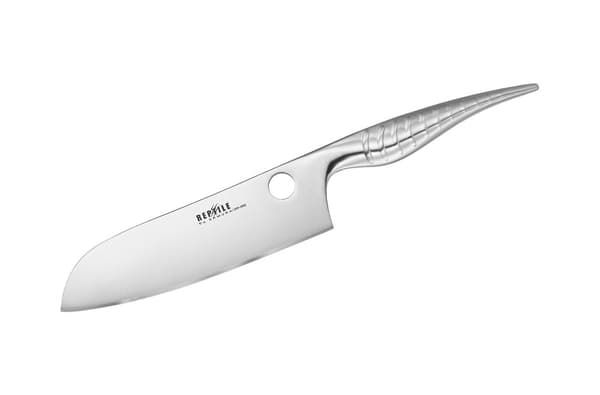 Samura REPTILE 6,7-tommer Santoku-kniv - Premium japansk stål køkkenværktøj til præcis hakning og skæring i moderne køkkener