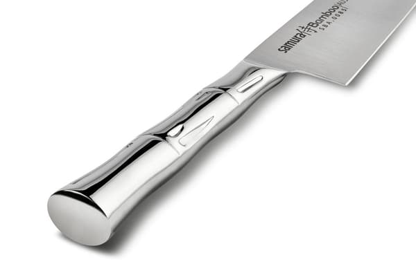 Samura Bamboo 8-Tommer Japansk Kokkekniv - Premium Stål Køkkenblad til Professionelle og Hjemmekokke