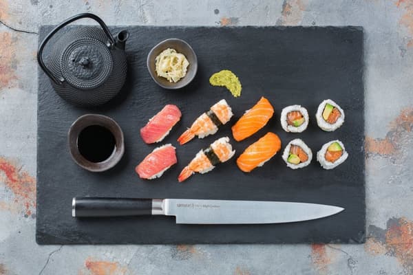 Samura MO-V 9-Tommer Skærekniv - Premium Japansk Stål Køkkenkniv til Præcisionsskæring og Kulinarisk Ekspertise