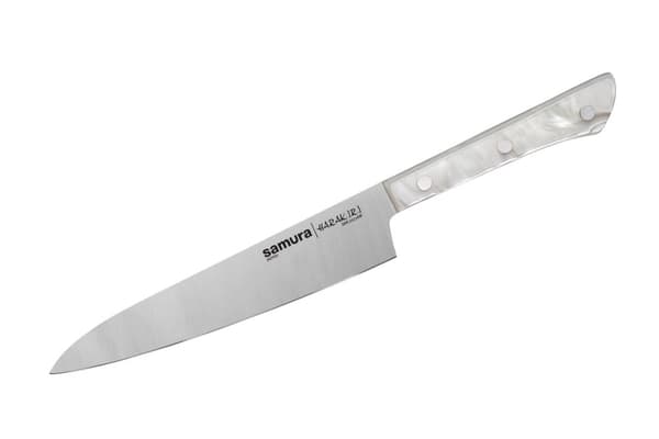 Samura HARAKIRI 6-Tommer Universalkniv - Premium Japansk Stål Køkkenkniv til Præcisionsskæring og Alsidig Kulinarisk Brug