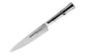 Miniatyrbillede 6 af 7: SAMURA Profi Universalkniv Ultra-skarp, stor, lavet af japansk AUS 8 rustfrit stål, 15 cm klinge, stålgreb, ergonomisk, rustfri, kokkekniv, urtekniv