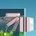 Miniatyrbild 4 av 7: INF Akvarium Alg Magnetisk Rengörare för Glas Upp till 6mm Tjockt