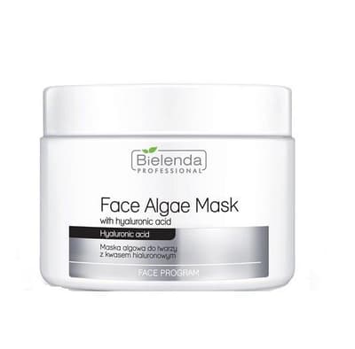 Den Bielenda PROFESSIONAL Face Face Mask Med Alger Hyaluronsyre alger maske på ansigtet af hyaluronsyre 190g