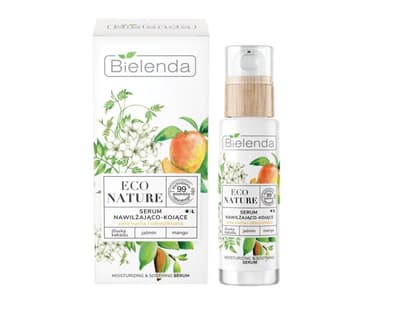 BIELENDA_Eco Nature serum nawilĹĽajÄ…co-kojÄ…ce do cery suchej i odwodnionej 30ml
