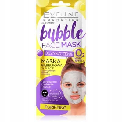 Eveline Bubble Face Mask boble maske Tarp 7 ml Purifying