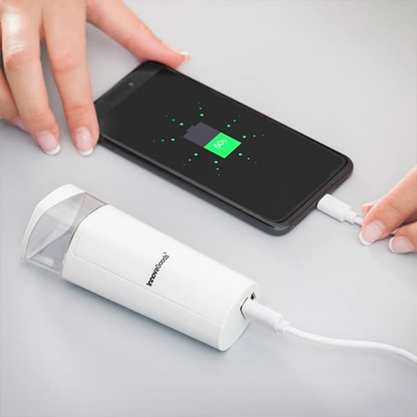 Nanospray-säiliö ja Powerbank