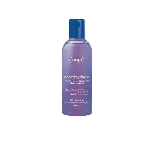 Acai berries micellar cleansing gel with peeling 200ml