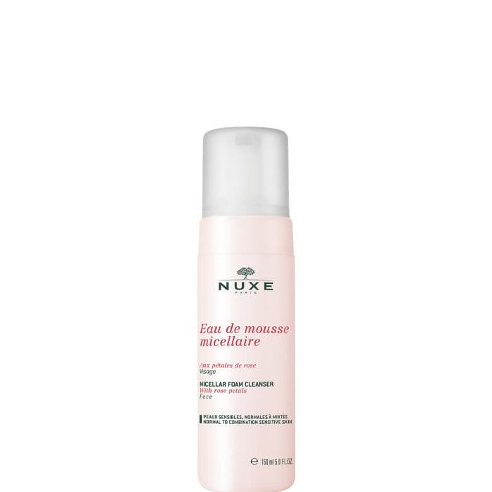 Nuxe Micellar foam cleanser med rosenblad