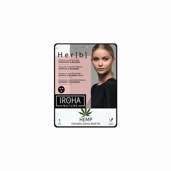 Ansiktsmaske Cannabis Iroha
