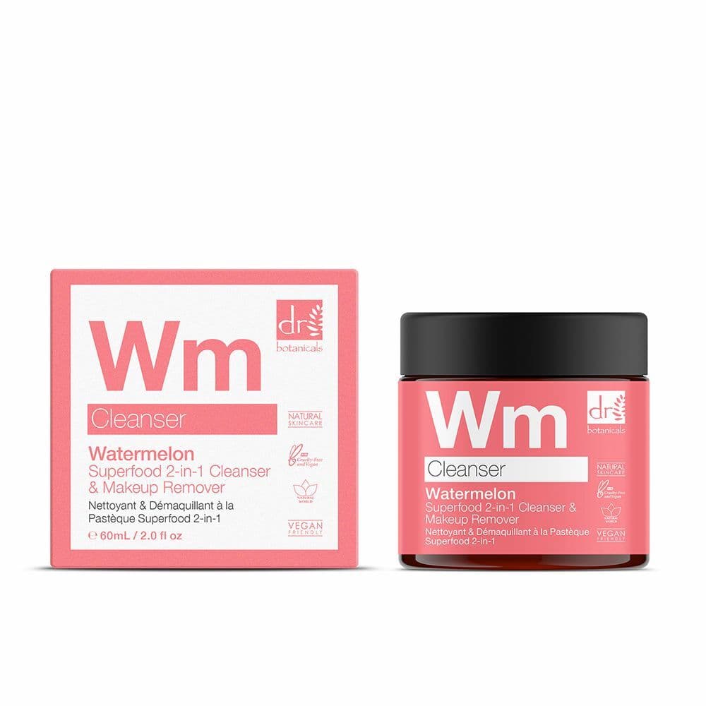 Sminkefjerner Renser Superfood Botanicals 2-i-1 Vannmelon (60 ml)