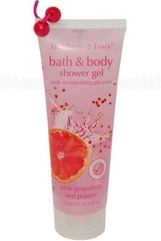 Heathcote & Ivory Pink Grapefruit & Pepper Shower Gel