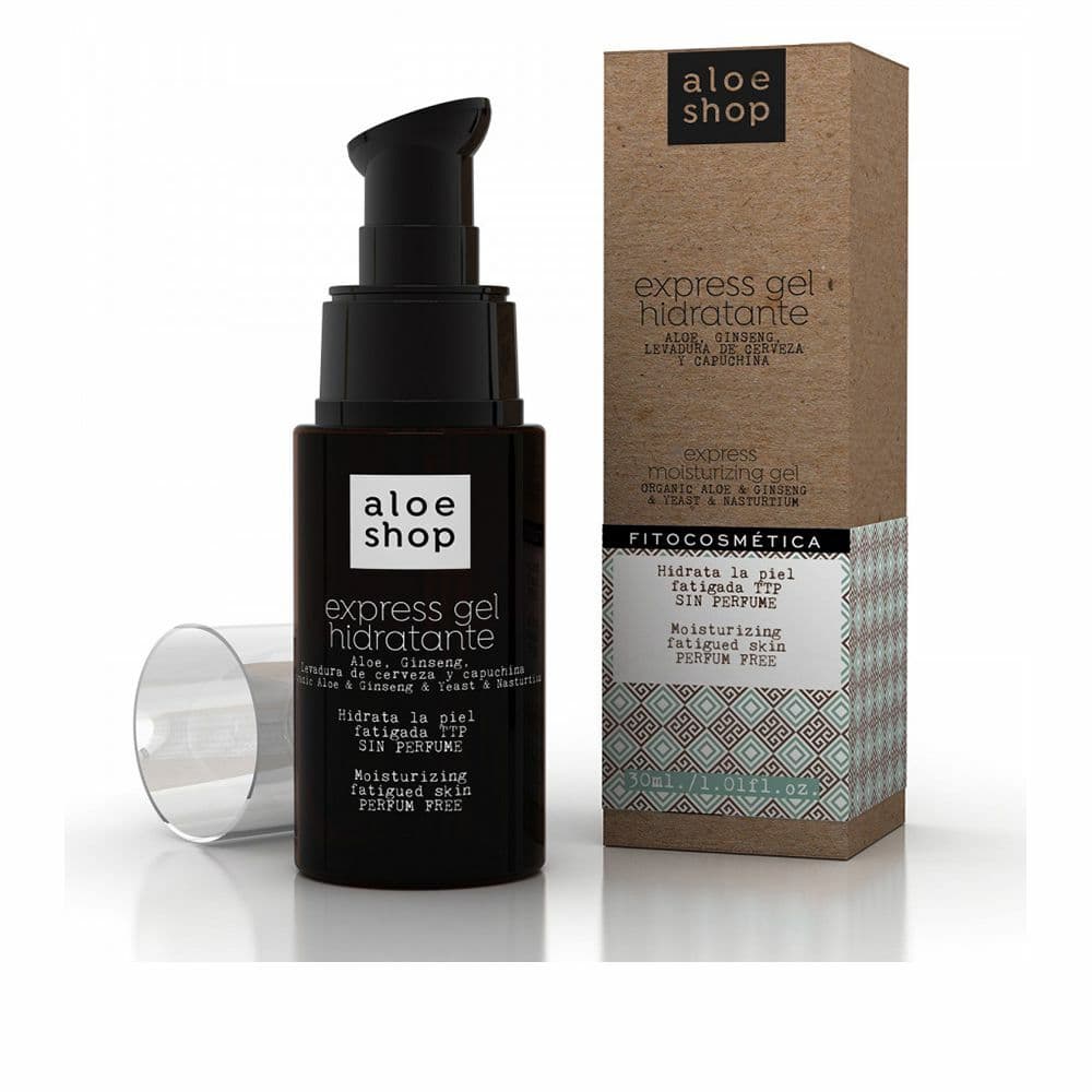 Ansiktsgel Aloe Shop Express Fuktighetsgiver Antiutmattet (30 ml)
