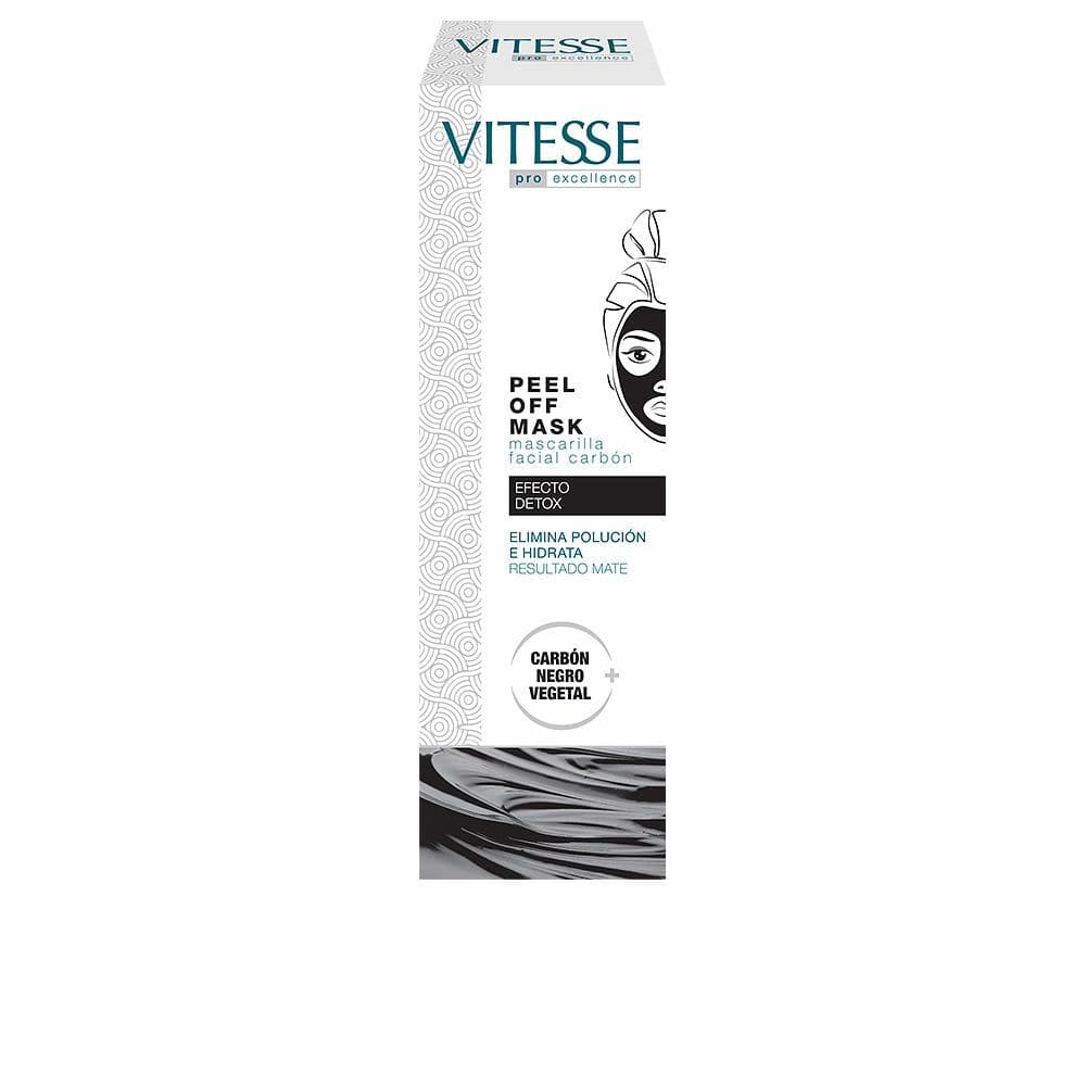 Ansiktsmaske Peel Off Vitesse Aktivt kull (75 ml)