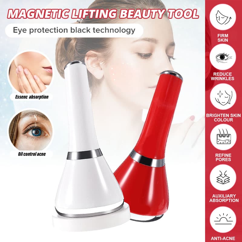 Anti-aging Elektrisk ögonmassageapparat Uppstramande ansiktsbehandling Micro-Vibration skönhetsmassage