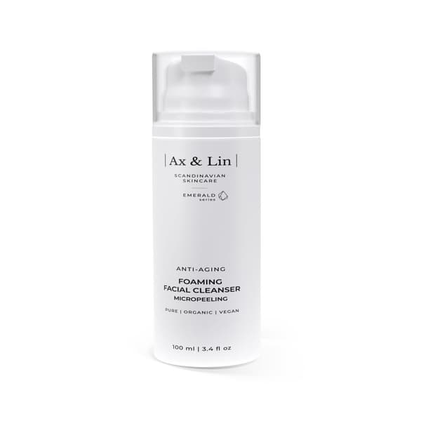 Anti-aging Foaming Facial Cleanser Micropeeling