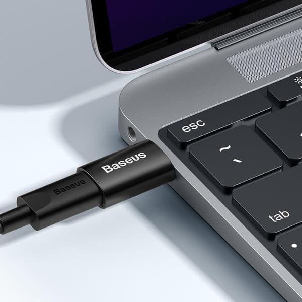 Baseus USB 3.1 OTG Till Typ-C Adapter - Svart
