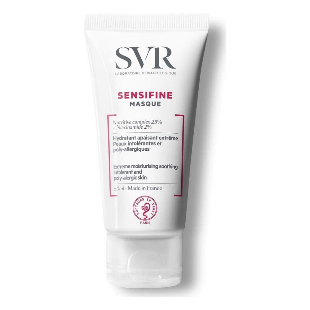 Fuktighetsgiver Ansiktsmaske SVR Sensifine Lindrende (50 ml)