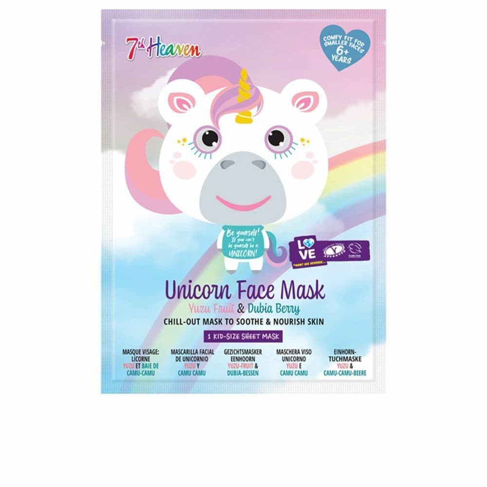 Ansiktsmaske 7th Heaven Animal Unicorn Revitaliserende Næring (1 uds)