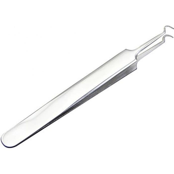 Professionell blackhead pincett pull comedon - Glamza - Rostfritt stål blackhead extractor perfekt för att ta bort pormaskar