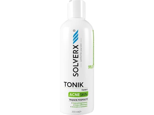 SOLVERX Acne Skin Anti-acne facial tonic 200ml