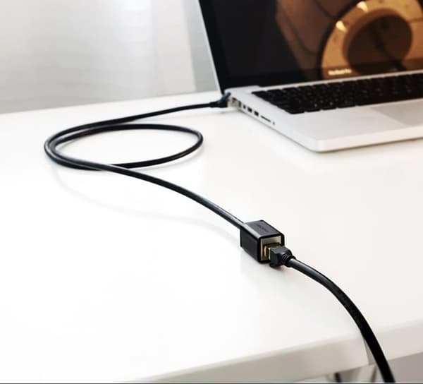 Ugreen RJ45 Förlängning Ethernet Cat 6 FTP Kabel 5m - Svart
