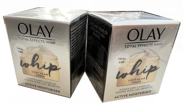 Olay 7in1 Total Effects Whip Active Moisturiser 15mlx2