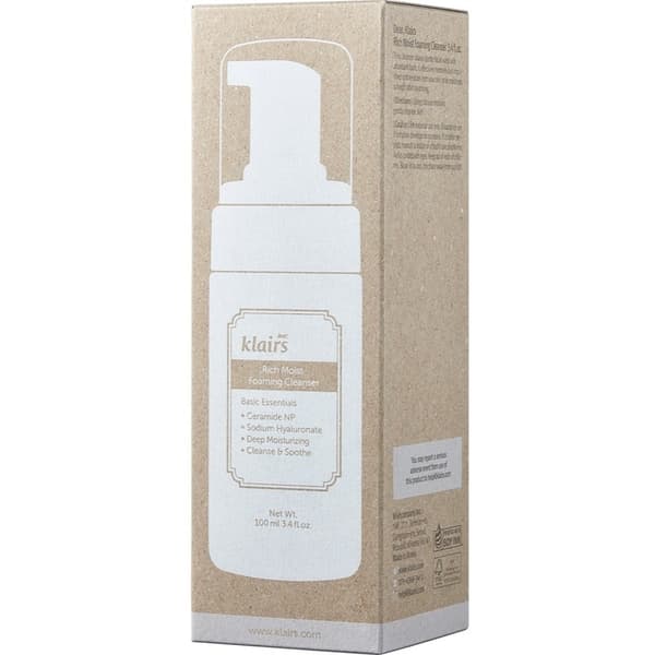 Klairs Rich Moist Foaming Cleanser 100ml