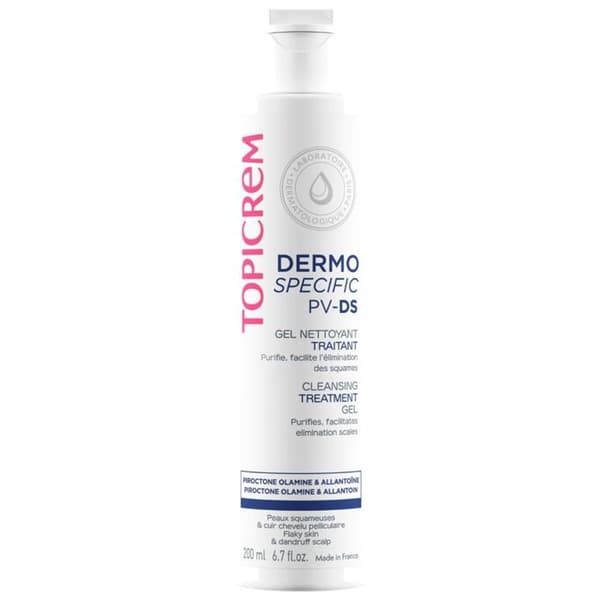 Rengöringsgel - Topicrem - PV/DS - 200ml - Hypoallergenisk - Flagnande hud