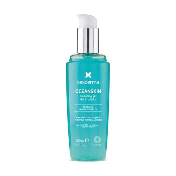 Rengörande gel - SESDERMA - Oceanskin - 200 ml - Fuktgivande - Utan parabener - Alla hudtyper