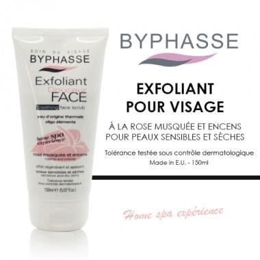 Ansiktsexfoliering - Byphasse - Känslig hud - 150ml - Hypoallergen