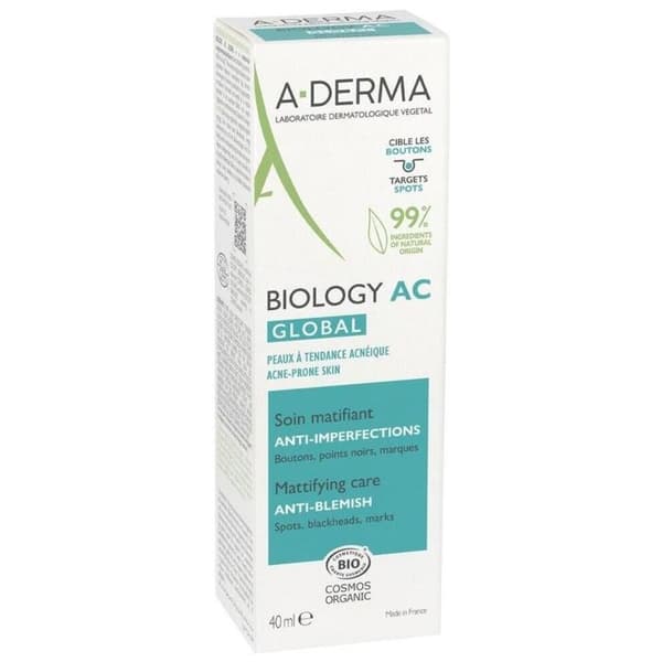 Aderma Biology AC Global Anti Blemish Matifying Care 40Ml TU Vit