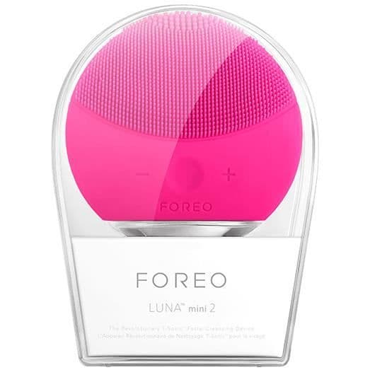 FOREO Luna Mini 2 Ansiktsrengöring & massageborste - Fuchsia Rosa