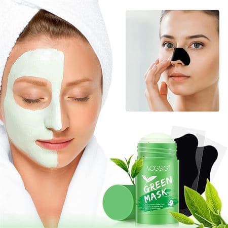 Green Tea Mask Stick - Fjern hudormer med grønn te-ekstrakt