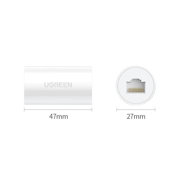 Ugreen Nätverk Adapter - Vit