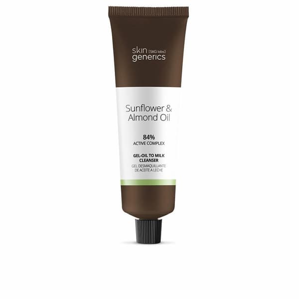 Ansigt Makeupfjerner Gel Skin Generics Sunflower Almond Oil 100 ml