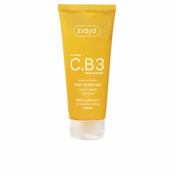 Ansiktsskrubbgel Ziaja Vitamin C.B3 Niacinamide 100 ml